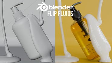 Tutorial de animação de produto do Blender e simulação de água suave