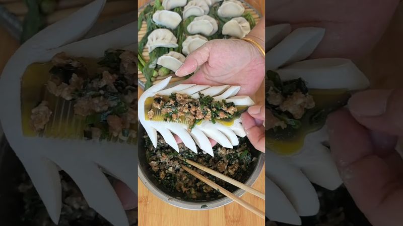 Beautiful street food making in Asia