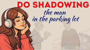 English Podcast | SHADOW ME! THE MAN IN THE PARKING LOT |  PODCAST ENGLISH | EP194