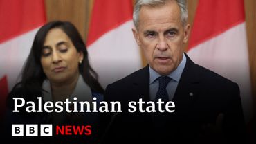 Canada follows France and UK with plan to recognise Palestinian state | BBC News