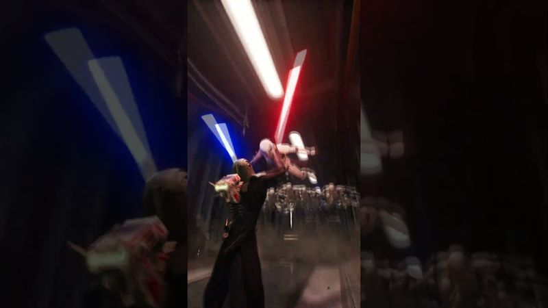 Lord. 💀 #starwars #lightsaber #vader #trending #gaming #videogames #shorts #sith #jedisurvivor