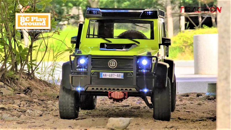 RC Car TRACTION HOBBY Brabus G550 Unboxing & TEST