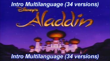 Disney's Aladdin (1994) - Intro Multilanguage (34 versions).