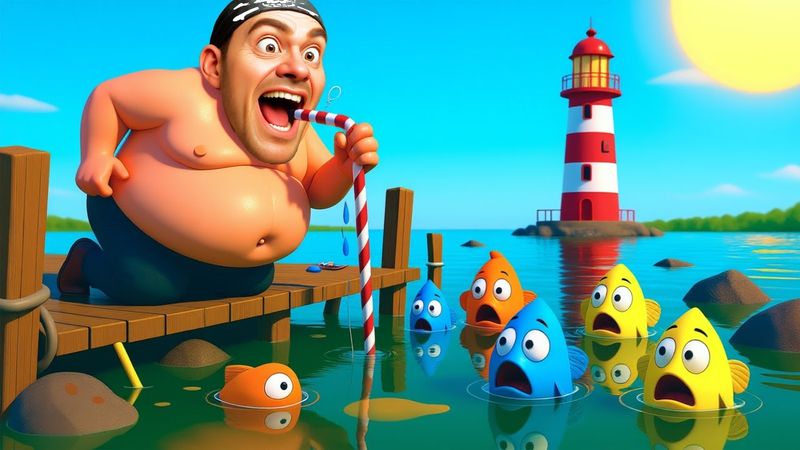 Я РЫБАЧУ, НО РЫБЫ В ШОКЕ