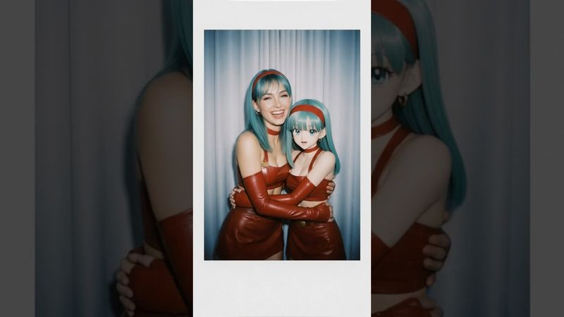 Dragon Ball In polaroid photo #dragonball #dragonballz #anime #dbz #pixverseai #pixverse