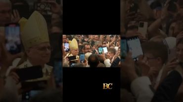 ‘I am Roman,’ Pope Leo says, as he becomes the bishop of Rome