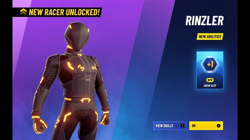 Disney Speedstorm: New Racer Unlocked: Rinzler