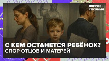 С кем останется ребёнок? Спор отцов и матерей после развода — Москва 24