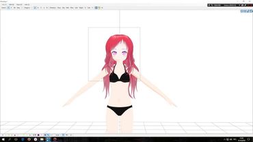 Туториал по PMX\PMD Editor Как прицепить волосы и сменить текстуры