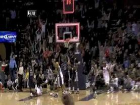 Haier Play of the Day (01/09/2010): Gerald Wallace Amazing Game-Winner Shot vs. Grizzlies (Tip)