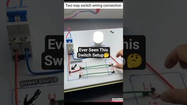 Why Hotel Lights Work from Two Places#HotelSwitch #ElectricalBasics #shorts  #truedialogue