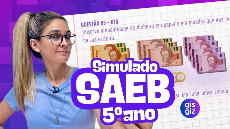 SAEB 5º ANO MATEMÁTICA - SIMULADO PREPARATÓRIO #3