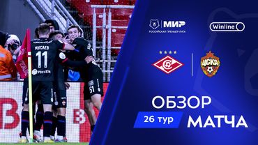 Обзор матча «Спартак» – ЦСКА | Мир РПЛ 2024/25
