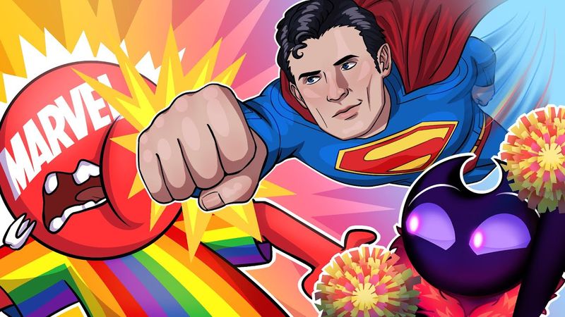 СУПЕРМЕН УНИЗИЛ СТУДИЮ МАРВЕЛ