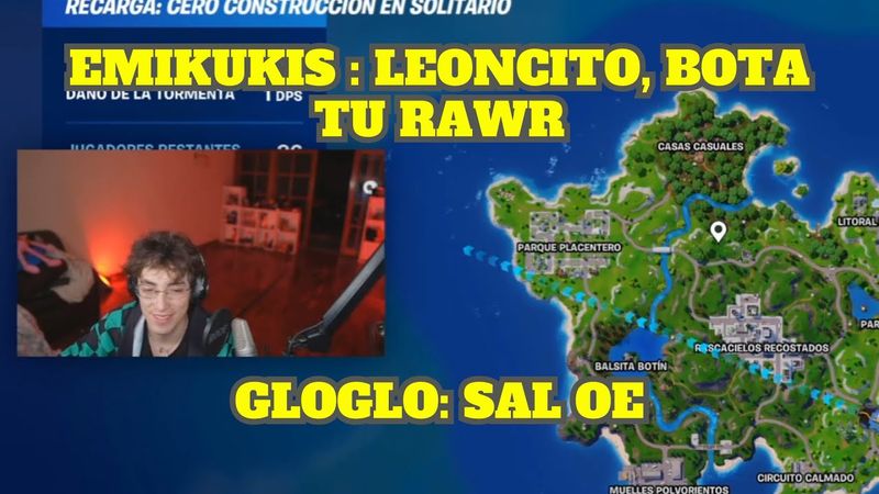 EMIKUKIS QUIERE QUE GLOGLO BOTE SU GRRR PERO ÉL NO CEDE