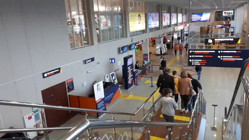 Аэропорт Уфа внутри