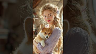 Princess with Puppies! 🐶 #disney