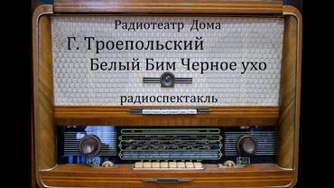 Белый Бим Черное ухо.  Гавриил Троепольский.  Радиоспектакль 1978год.