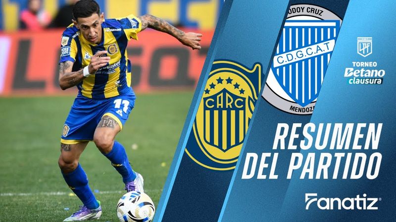 Rosario Central 1 vs. Godoy Cruz 1 - Resumen del Partido - #TorneoClausura2025