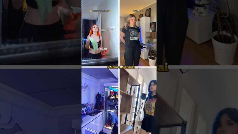 Which one? #douyin #makeup #tiktok #cosplay #transition