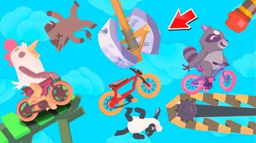 2 ЧАСТЬ ULTIMATE CHICKEN HORSE ВЫШЛА!!! УГАРНЫЙ ПАРКУР НА ВЕЛОСИПЕДАХ С ЛОВУШКАМИ! Я Не Верю в Это