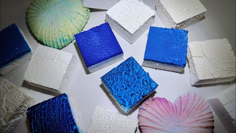 脆皮千层粉笔丨染色健身房粉笔丨磨耳朵助眠音