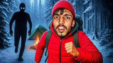 I Got Chased by a Ghost While Snow Camping… 😱(PART 3)
