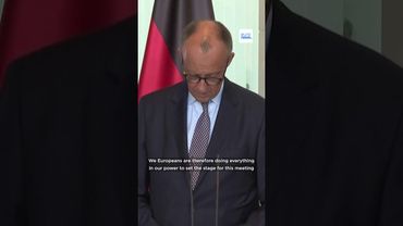 German Chancellor says 'important decisions' could be taken on Ukraine during Trump-Putin summit