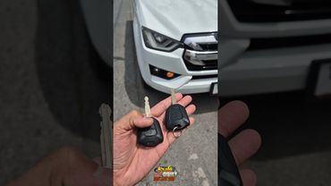 ทำกุญแจรีโมท Isuzu d-max ทำรีโมทเพิ่มระบบโรงงาน พร้อมใช้งานได้เลย 063-639-7132 ช่างโอ้ กุญแจ