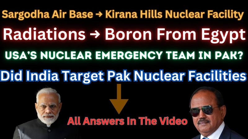 Nuclear Radiation Leak  → Kirana Hills Nuclear Facility → Boron From Egypt | Truth Exposed