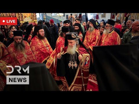 Midnight Mass LIVE from Bethlehem: Orthodox Christmas Mass at Church of the Nativity