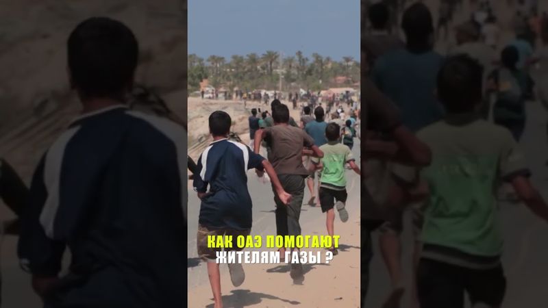 ОАЭ осуществили 78-ую по счету доставку гуманитарной помощи в сектор Газа