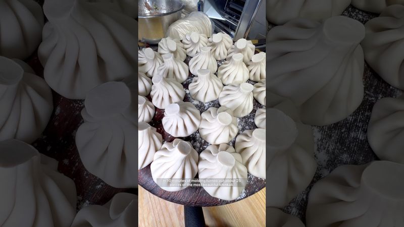 Хинкали от грузинского шефа!👩🏽‍🍳