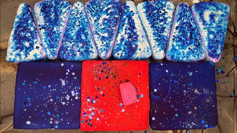 ASMR | Dusty CMG Triangles & Dual Dyed Blocks