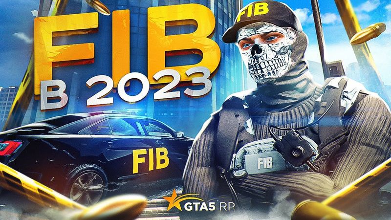 FIB в 2023 ГОДУ на GTA 5 RP - ГТА 5 РП