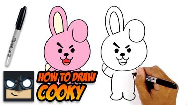 How to Draw BT21 | Cooky | Step-by-Step Tutorial for Beginners