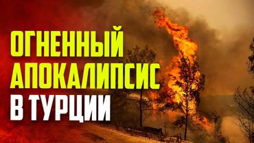 Борьба с пожарами продолжается по всей Турции