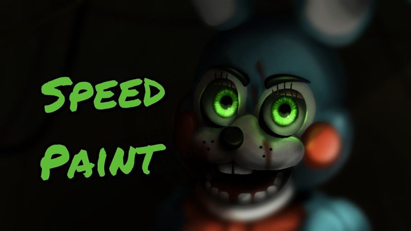 [Blood]  Punishment  (Fnaf Movie 2 Speedpaint)
