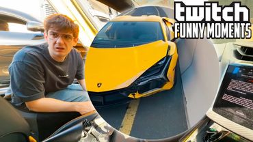 Топ Моменты с Twitch | Разбил Ламбо в Дубае