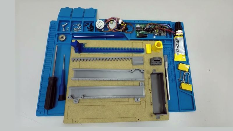 Simple CNC plotter - assembly // Сборка мини ЧПУ плоттера