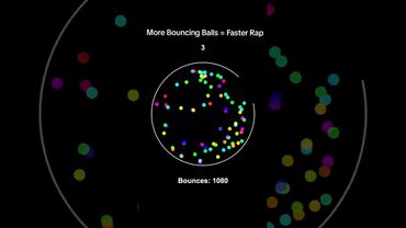 Could you recognise this one on the first bounce?How long until he slows down again? #bouncingball