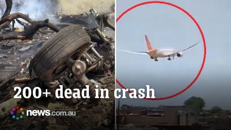 More than 200 dead in Air India crash near Ahmedabad