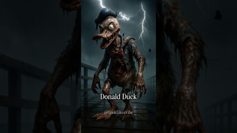 Disney Characters as ZombiesㅣMickey, Elsa, Woody, Tiana #aiart