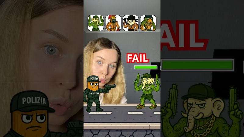 Brainrot Animals Challenge🐒🥑IMPOSSIBLE😭#shorts