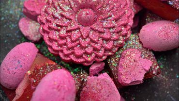 Pretty Pink Reforms & Dyed Gymchalk | So Satisfying | Asmr