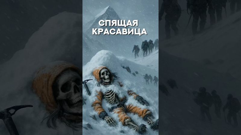 СПЯЩАЯ КРАСАВИЦА 😱🏔️ #спящаякрасавица #эверест #ужасы #короткиеистории