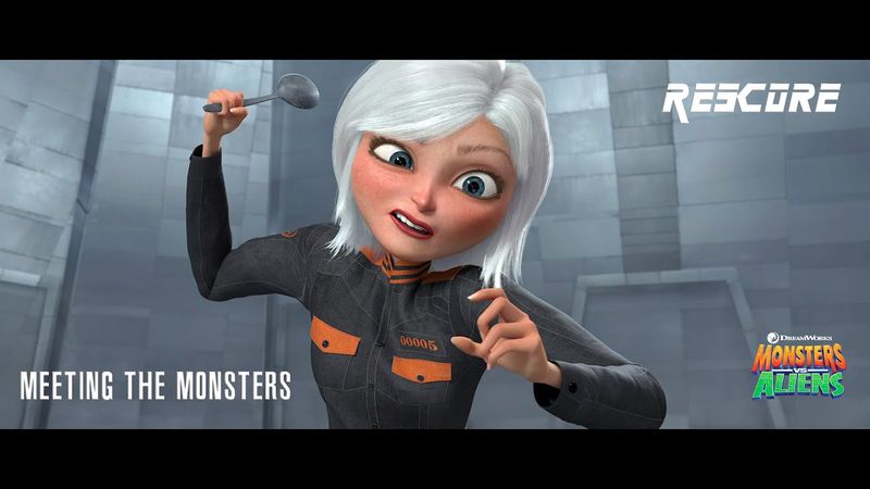 Monsters VS Aliens: Project MGS - Susan (Ginormica) Meets the Monsters