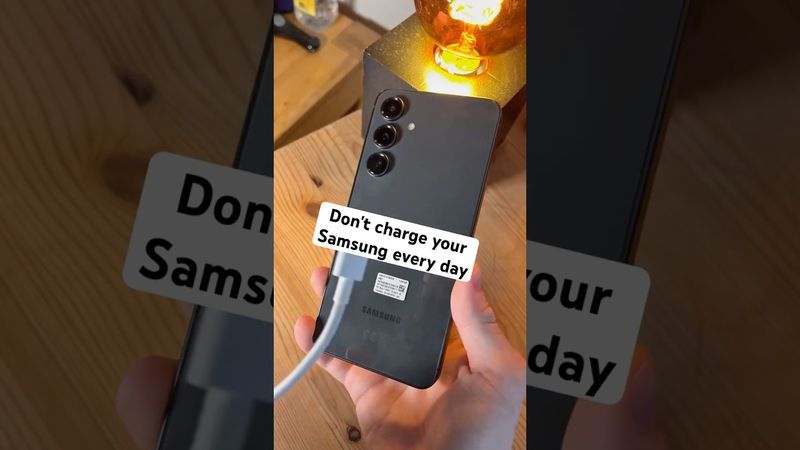 Don't charge your Samsung every day #android #charge #smartphone #techtech #howto #androidhacks