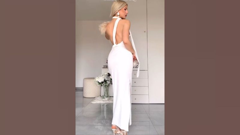 Vestido Corset Lilia com decote redondo | Transparente | Roupas Plus Size | Angelx Dreaming Official