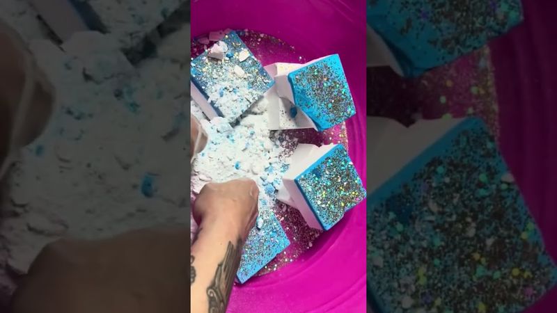 Blue Topped Fresh Chalk